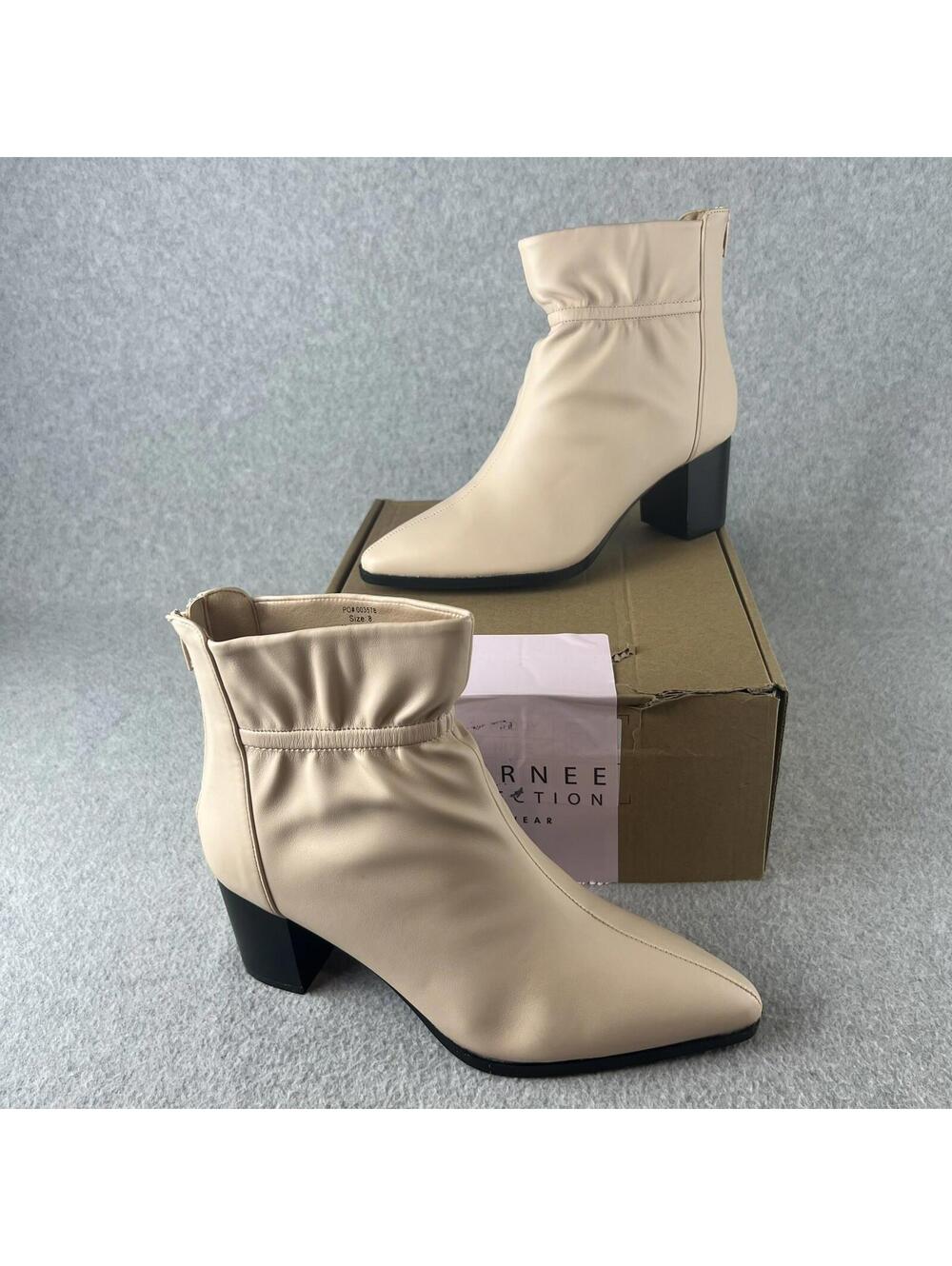 Journee Collection Boots Women's Size 8 Heddy Tru Comfort Foam Ankle Booties New